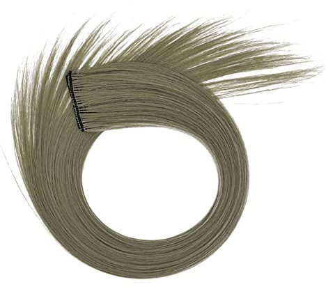 Accessori per festival, parrucca colorata per feste, extension per capelli, capelli sintetici, 21,73, per donne, bambini, ragazze, gadget per festival (J, taglia unica)