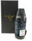 Glen Appin of Scotland Black & Grey Tartan Check Harris Tweed Stainless Steel 8oz Hunting Flask
