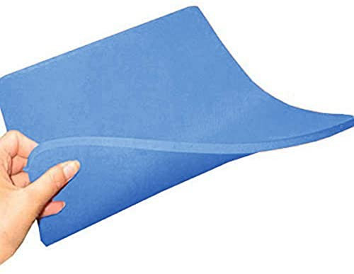 NArra Silikonmatte für Transferpresse, 38 x 38x0.8cm Kautschukmatte heizpresse, Ersatz-Schaumstoffpolsterblatt für Wärmeübertragungsmaschine