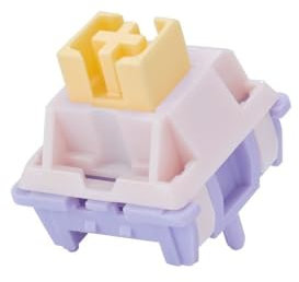 DucKey MMD Princess V3 Switch, 5Pin Vorgeschmierter Linearer/Taktiler Holy Panda Ähnlicher Schalter für Mechanische Tastaturen (Color : Tactile 48gf, Size : 90PCS)