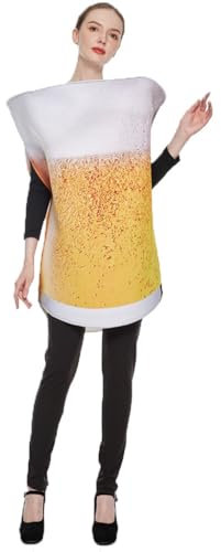 bgyujn Ropa de trabajo para mujer, Oktoberfest, jarras de cerveza, cosplay, disfraz de Neferpitou, disfraz de cosplay, vestido de fiesta, vestido tirolés de cintura alta, disfraz de Oktoberfest,