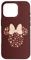 Hülle für iPhone 16 Pro Disney Minnie Mouse-Symbol, gefüllt mit Pralinen, Blumen, Herzen, Liebe