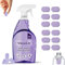 LXCJZY Cleanlix Cleaner, Cleanlix Cleaner For Instant Stain Removal, Cleanlix Multi Purpose Cleaning System, Cleanlix Cleaning Spray with Concentrated Cleaning Tablets, Deep Cleaning (1, 12PCS)