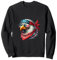 Patriotischer Adler mit Bandana und Sonnenbrille Sweatshirt