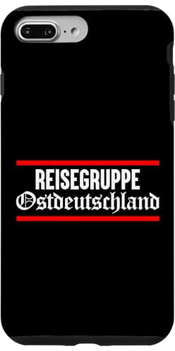 Hülle für iPhone 7 Plus/8 Plus Ostdeutschland Schriftzug Ossi DDR Ostdeutsch