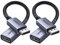 UGREEN 4K Adaptateur DisplayPort vers HDMI Lot de 2 4K 30Hz 2K 60Hz Convertisseur DP Mâle vers HDMI Femelle Unidirectionnel en Nylon Tressé Compatible avec Laptop HDTV Moniteur Projecteur