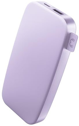 Fresh 'n Rebel Powerbank 12000mAh - USB-C in & Out - Schnelles Aufladen (Fast Charge 20W) - 6 Sicherheitsmerkmale - Tragbarer externer Akku für iPhone und Android (Dreamy Lilac)