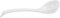 VILLFUL Porcelain Soup Ladle Asian Soup Spoon for Ramen and Wontons Long Handle Ceramic Kitchen Spoon Comfortable Grip Dishwasher and Microwave Safe for Family Dinners