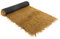 JIEBWCHA Rollo de paja artificial para techo de césped, 100 x 100 cm, hierba de paja sintética, resistente al fuego, impermeable, decoración de cobertizo, fiesta hawaiana, para vallas, terrazas