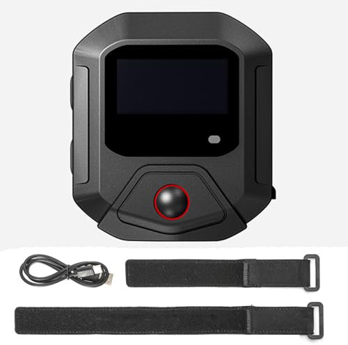 HUAYUWA Mando a distancia inteligente GPS compatible con DJI Action 5 Pro/Action 4, rango de 25 m BLE5.0, mando a distancia inalámbrico para cámara de acción OSMO Action-5Pro/Action-4