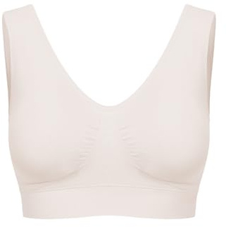 creamy fabrics BH Damen ohne Bügel nahtlos leicht gepolstert mittlerer Halt
