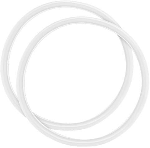 OUNONA 2Er Set Silikon-Herdring Dichtung Für Schnellkochtopf Ersatz-Dichtungsringe Für Dampftopf Und Kochzubehör Einfache Installation Passend Für Verschiedene Schnellkochtöpfe 7.28 Zoll