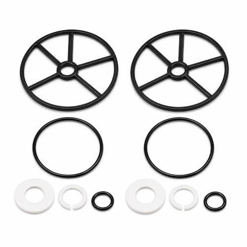 Bekecidi Joint Vanne 6 Voies Piscine Étanchéité | Lot 2 Kits 12 Pièces Joint Étoile Spider Filtre Sable Remplacement Vanne Multivoie 1.5 2 Compatible SP0710 SP0711 SP0712