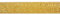 10m Borte Webband 22mm breit Lurex-Gold U-09-22mm-go