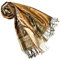 Lorenzo Cana Damen Pashminaschal Schaltuch jacquard gewebt aus 100% Seide 70 cm x 190 cm Paisleymuster Seidenschal Seidentuch Seidenpashmina 7808033