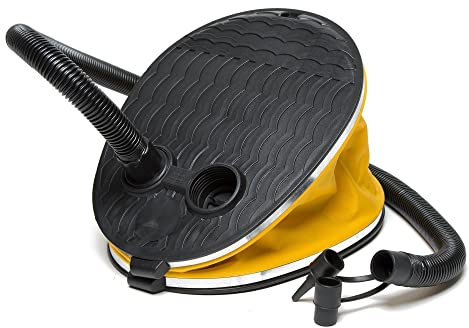 Eurohike 5L Bellows Foot Pump, Black, One Size