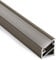 3 Stück LED Profil-66 Edelstahloptik mit klarer Abdeckung 2000 x 14,5 x 16,5 mm für LED Streifen Aluprofil Eckprofil Stripes von SO-TECH®