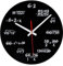 Mathematik Wanduhr, Neuheit Timelike Einzigartige Wanduhr Mathematische Formeln Uhr, Einfache Mathematische Gleichung für Klassenzimmer, Haus, Büro Moderne Dekoration (B)