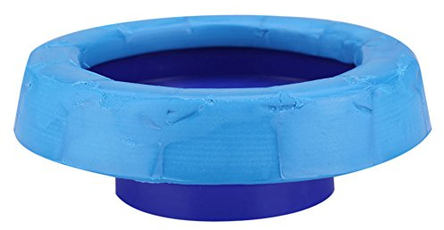 WC Dichtungsring - Universelles Abfluss-Ausgleichssystem mit elastischem Dichtungsring für Spülventile und Ablaufrohre, Toiletten Zubehör für Badezimmer