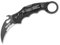 Fox 01FX841 Knives Unisex – Erwachsene Karambit 599 XTS Messer, Schwarz, 17,5 cm