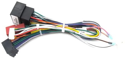 16 Pines para Megane 2 para Clio 3 2004-2007 Canbus Reproductor Android Cable Alimentación Adaptador Audio Carcasa Marco Radio Coche