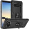 Fetrim Custodia per Galaxy Note 8, Cover PC TPU Cassa Shell Supporto di Anello Rotante Case per Samsung Galaxy Note 8 Nero