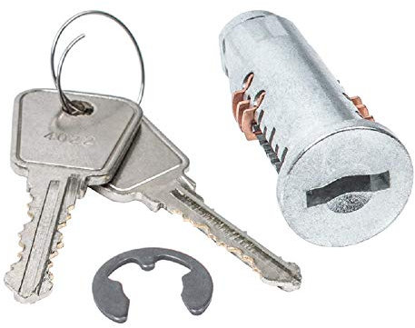 Cardale Garage Door Handles & Locks (Round Barrel & Keys)