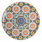 Villa d'Este Home Tivoli Marrakech set 4 Piatti pizza in stoneware Ø 33 x h. 2 cm Made in Italy