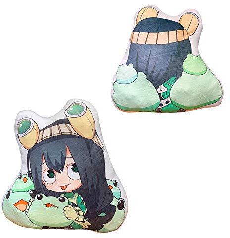 LUNK Anime My Hero Academia Figur geformte Kissen Puppe My Hero Academia Plüschpuppe Körper Replik – Geschenk für Freunde, Familie und Fans – Bett, Couch, Raumdekoration – weiches Wurfkissen