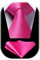 Enlision Fuchsia Krawatte Herren Hochzeit Krawatten und Einstecktuch Set Einfarbig Seide Krawatte Rosa Elegant