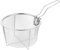 CALLARON Frittierkorb Edelstahl Runder Maschendraht Pommes-Frites-Korb Mit Griff Frittierfilter Für Küche Restaurant 15 cm