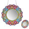 Luter Diamant Gemälde Spiegel Set, Diamant Make-up Spiegel, DIY-Diamanten-Spiegelmalerei für Mädchen, Frauen, Kunsthandwerk, Geschenke