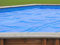 Cubierta isotérmica para piscinas de madera ovaladas 382 x 282 cm