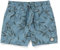 Volcom Herren 43,2 cm Lange Surf-Badehose mit elastischer Taille Boardshorts, Steinblau, L