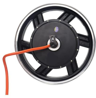 HEXEH 17 Zoll 3000 W 72 V 80 kmh elektrischer bürstenloser Nabenmotor for Motorrad-Roller