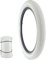 ZUKKA Neumático de bicicleta para niños, plegable, 20 x 2,125 pulgadas, para BMX, MTB, bicicleta de montaña, bicicleta infantil, triciclo, color blanco