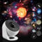 AGSTMG Sternenprojektor Decke 13 in 1 Planetarium Galaxy Nachtlicht Sternenhimmel Projektor mit Sonnensystem Mond Nebel Galaxie Projektor mit Timer für Kinder und Erwachsene