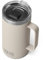 YETI Rambler - Taza aislada al vacío de 24 onzas, acero inoxidable con tapa MagSlider, color gris pardo
