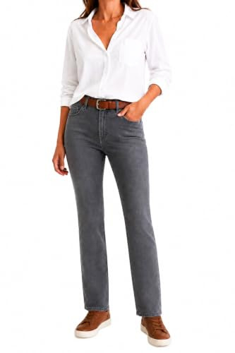 STARK Style Greta- Stretch Damen Jeanshose mit Dehnbund | stretchig, Comfort-Taille, bequeme Oberschenkelweite