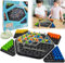Yeefunjoy Chain Triangle Triggle Rubber Chess Band Territory Capture Family Educational Brain Desktop 2 to 4 Players Board Game for Kids Christmas Birthday Gifts