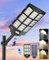 JAYNLT Y-7200W Solar Straßenlampen für den Außen, 2700K/4000K/6500K High Lumen Solarlampen Dämmerung bis zum Morgengrauen, Solar Straßenlaterne mit Bewegungssensor für Parkplätze, Garagen, Garage