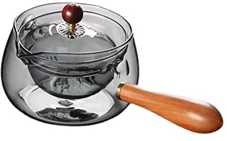 Cabilock 360 Grad Seitengriff Topf Mit Seitengriff Teekessel Praktischer Teekessel Tragbare Teekessel Heiz Edelstahl Vintage Teekessel Pfanne Lose Blatt