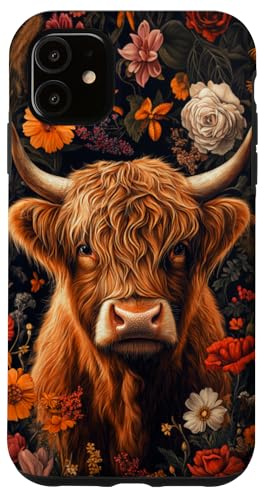 Highland cow phone Case for iPhone 11