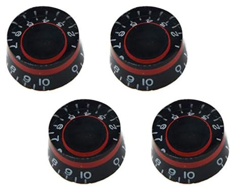 Gitarren-Potentiometer-Drehknöpfe, Ersatzknöpfe, Bass-Effekt-Knöpfe, Drehregler, Bass-Knöpfe