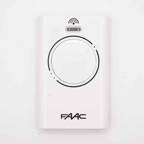 XT2 868 SLH BIANCO 787009 - Telecomando cancello a 2 canali - 868,35 MHz - Compatibile con ricevitori SLH - Sicurezza Rolling Code + 1 portachiavi DOMOBIP (bianco - confezione da 1)