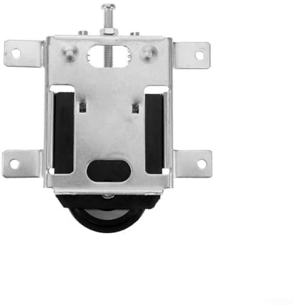 Adjustable Sliding Door Roller Pulley Replacement Kit with Nylon Wheels and Iron Alloy Brackets for Wardrobe, Closet, Display Cabinet, For Window or Shoe Cabinet