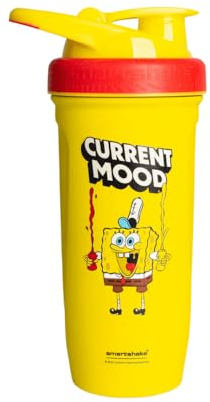Smartshake Reforce Stainless Steel - SpongeBob (900ml) SpongeBob - Fitness Accessories - Shakers & Mixers