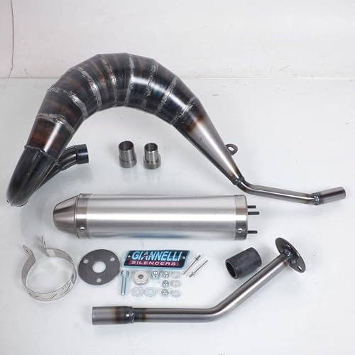 Pot d échappement GIANNELLI compatible avec moto Beta 50 RR Enduro Standard 2009-2011 34081HF / 34687HF c