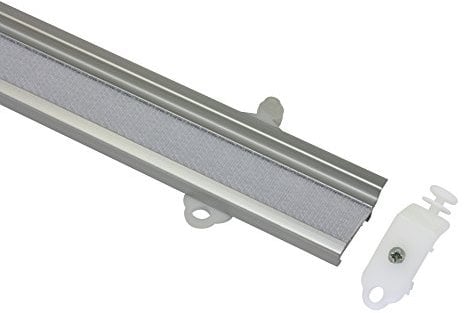 GARDINIA Paneelwagen 60 cm silber 60, Aluminium, 60 x 2.9 x 0.5 cm
