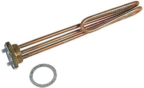 Résistance blindée thermo-plongeur droite unipolaire filetée - 2500 W - Cotherm